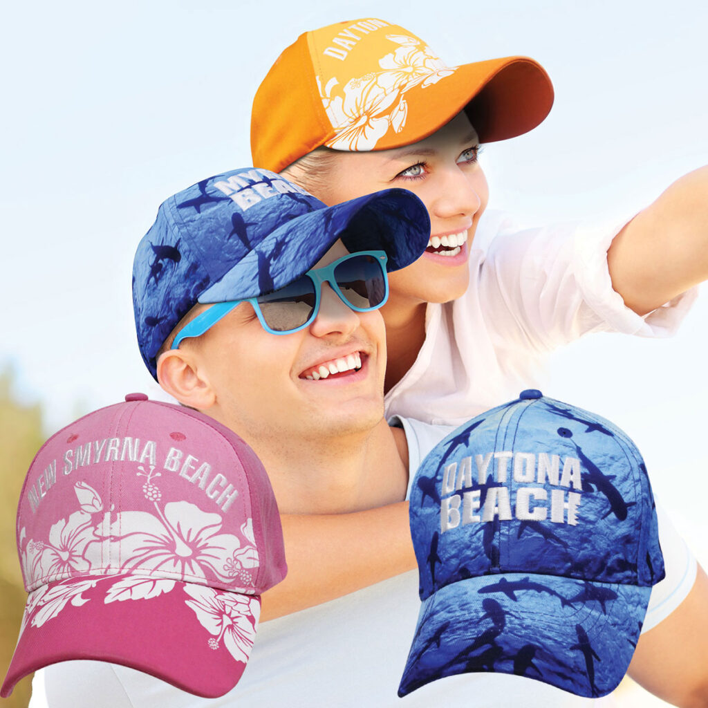 Swirling Sharks & Hibiscus Oasis