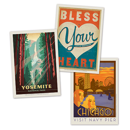 Tourist Courts Postcards