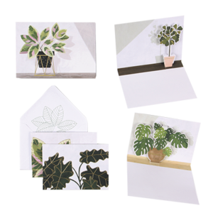 Up With Paper Potted Plants 