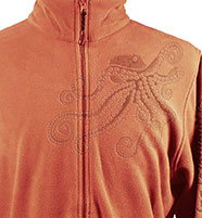 Laser Etched Contrast Polar Fleece