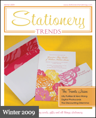 Stationery Trends 2009 Winter Issue