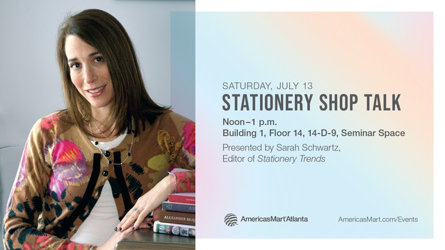 Stationery Trends editor-in-chief participates in Stationery Shop Talk 