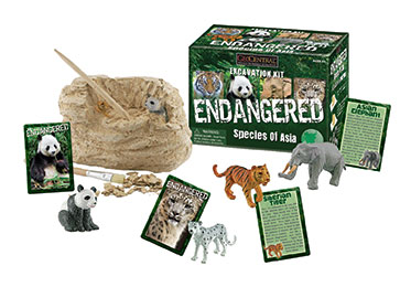 Endangered Species Excavation Kits