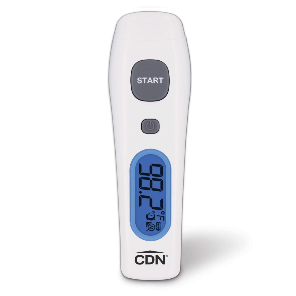 CDN launches non-contact forehead thermometer to help protect workplace safety