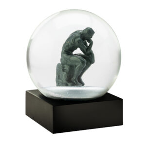 Thinker Snow Globe from CoolSnowGlobes