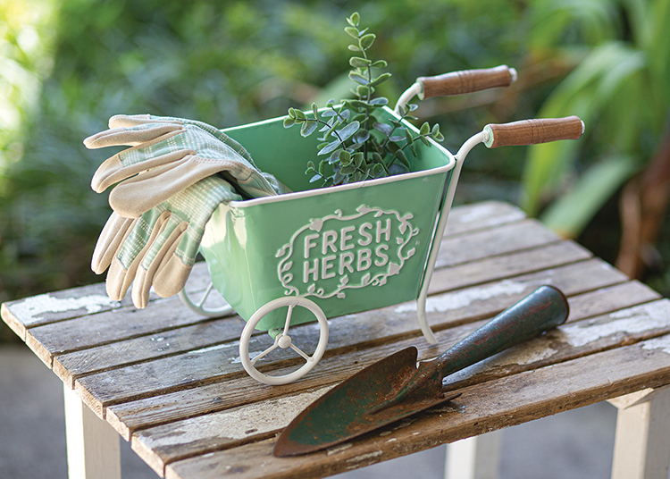 Fresh Herbs Cart
