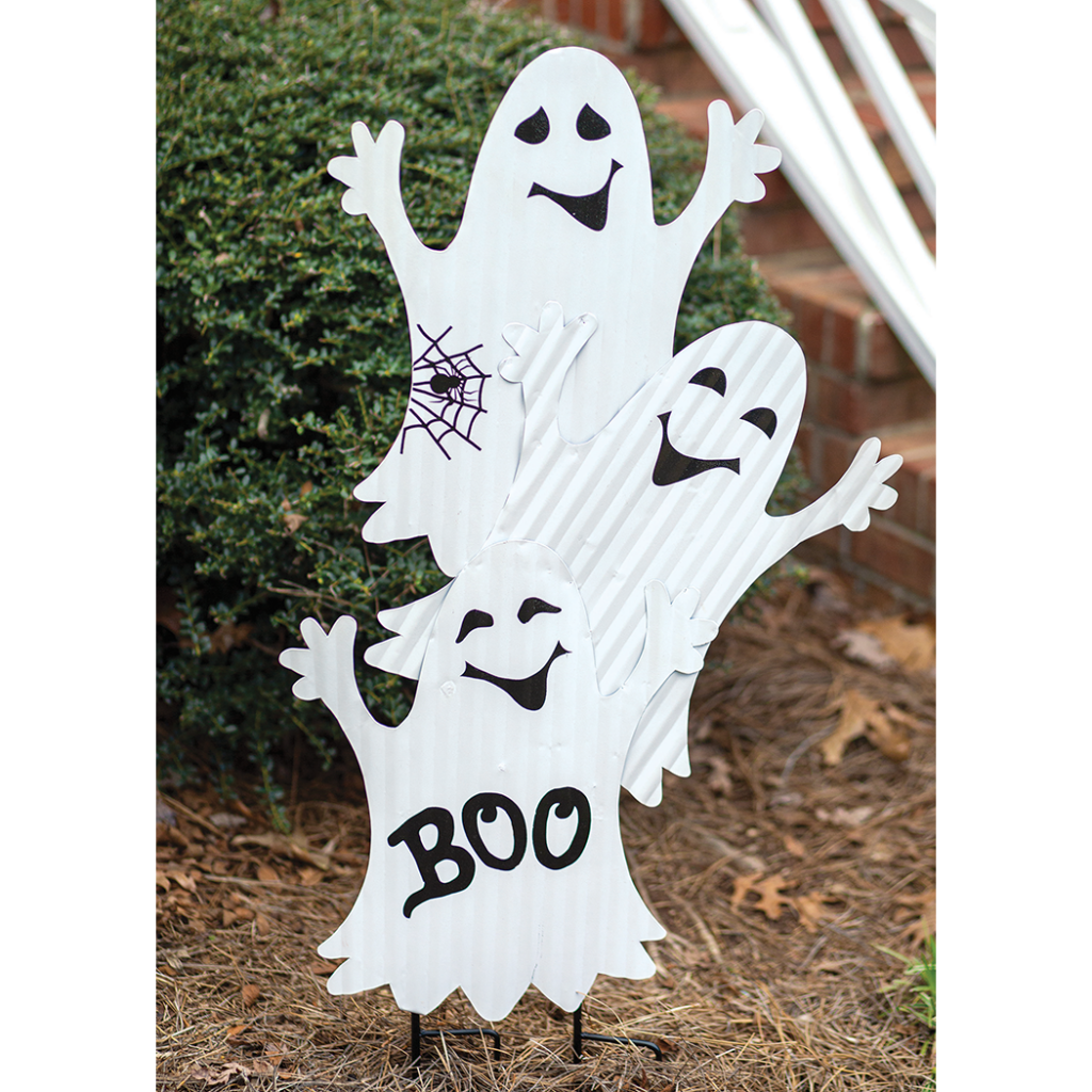 Three Ghosts Garden Stake