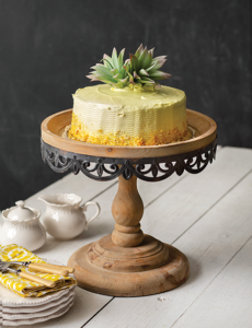 Large Wooden Sommerset Dessert Stand from CTW