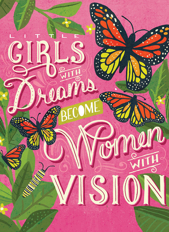 Girls with Dreams Card