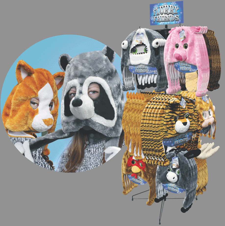 Flurry Friends Rack