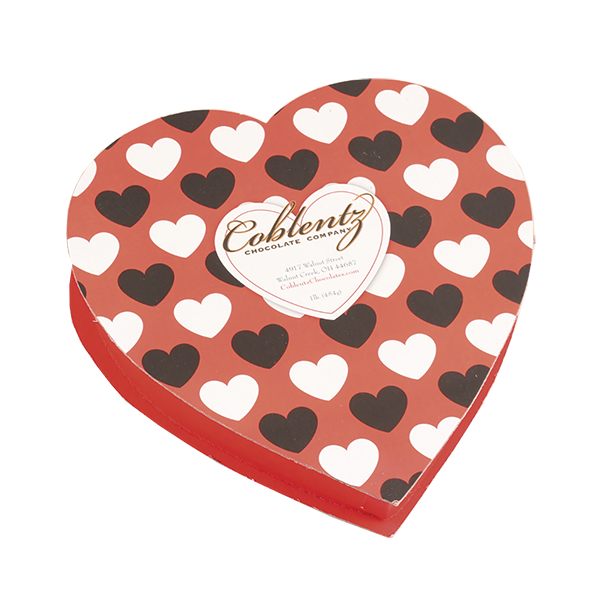 Heart Shaped Chocolate Gift Box