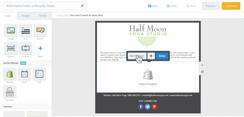 Constant Contact launches integration for Shopify