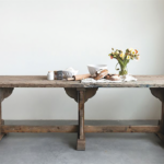 Creative CO-OP farmhouse table