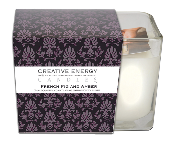 French Fig and Amber Soy Candle