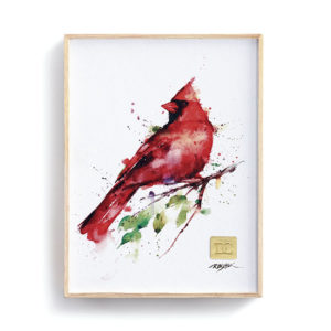 Spring Cardinal Wall Art from DEMDACO featuring Dean Crouser art