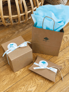 Gum Tree decorative gifwrap