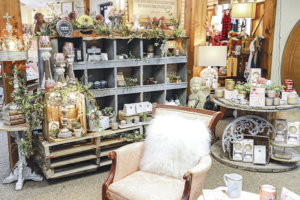 Vickie's Gifts in-store merchandise display