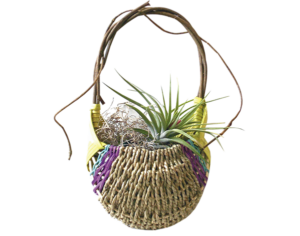 Free Form Wall Hanging Basket from Designer Baskets by Derek