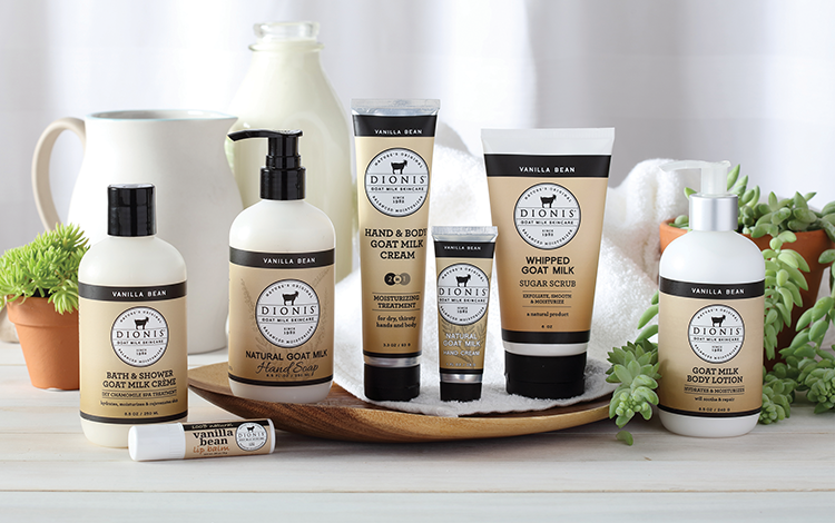 Bath and Body Products with Feminine Appeal