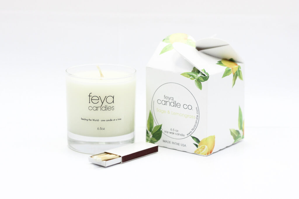 Sage and Lemongrass Candle