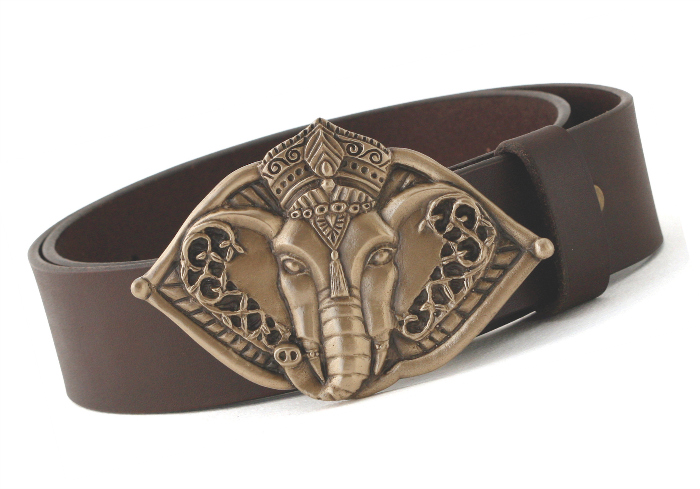 Hand-Sculpted Elephant Belt