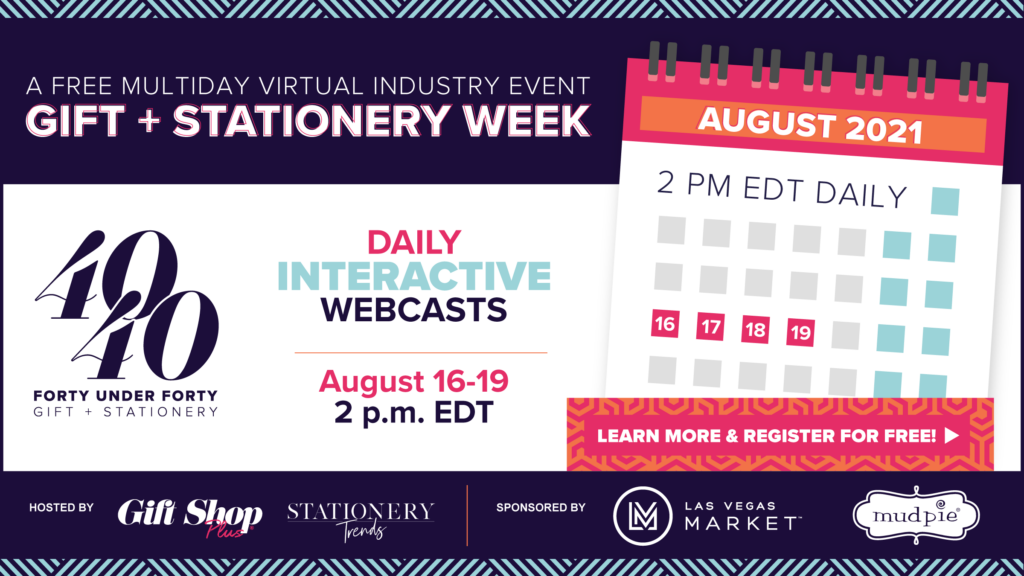 The 40 Under 40 celebration kicks off Gift + Stationery Week