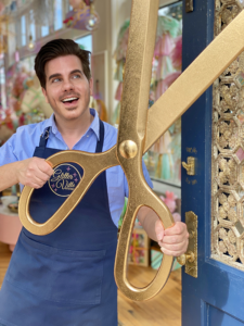 Stephen Brown, owner of Glitterville Studio Store