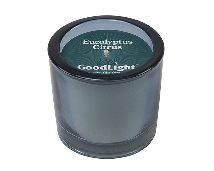 Poured Glass Votive: GoodLight Natural Candles