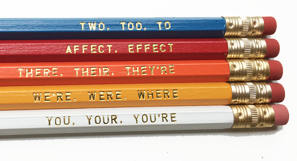 Grammar Pencil Set