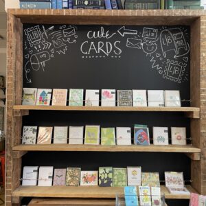 Greeting Card Display at LouLou Belle