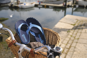 Duckbill Recycled Materials Flip Flops from Gumbies