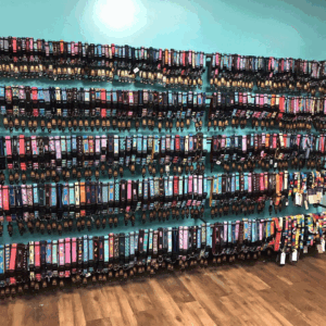 Harbor Pet's dog collar product display