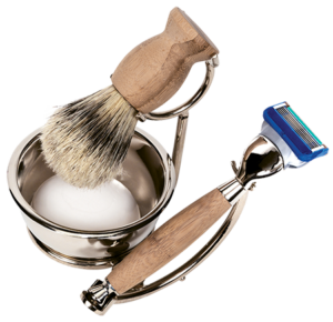 Harry D. Koenig & Company. Inc Bamboo Handle Shave Set