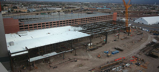 The Expo at World Market Center goes vertical