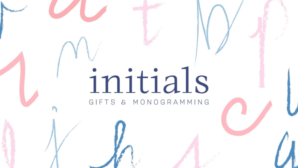 Show Us Your Shop: Initials Gifts & Monogramming