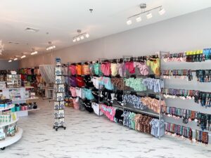Precious Paws Boutique product display