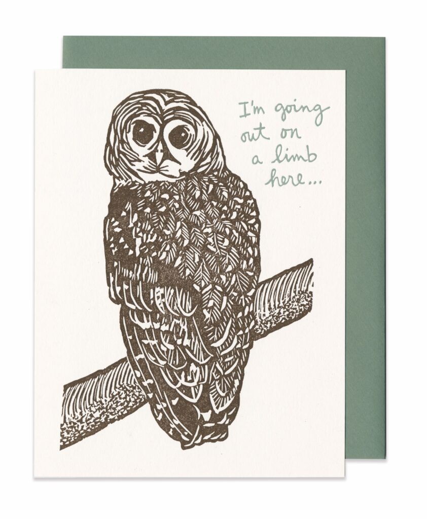 Spotted Owl Card