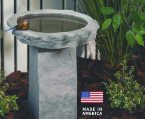 Kay Berry Bird Bath Made in America
