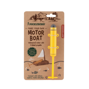 DIY Motor Boat from Kikkerland