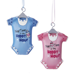 Baby Girl / Boy Onesie Ornaments from Kurt Adler