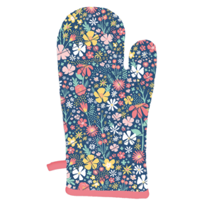 Cotton Twill Oven Mitt from Lady Jayne