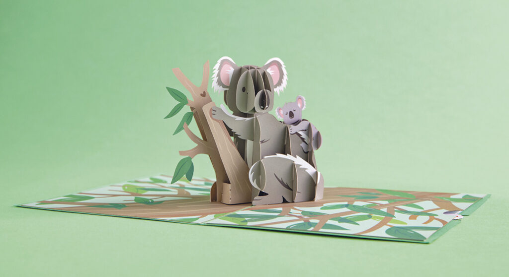 Lovepop, Koala Family Card