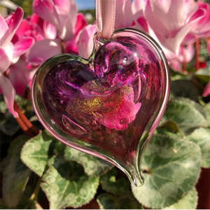 Luke Adams Glass Hearts