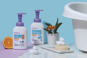 Baby Shampoo & Body Wash and Foaming Hand Soap by MADE OF