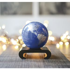 MOVA Globes Blue and Silver MOVA Globe