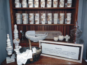 Market on the Square's old-fashioned, quaint merchandise displays