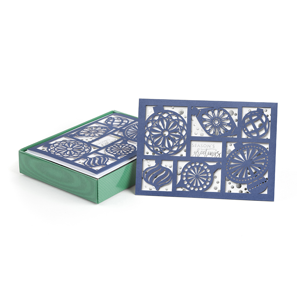 Laser Cut Holiday Collection Boxed Cards
