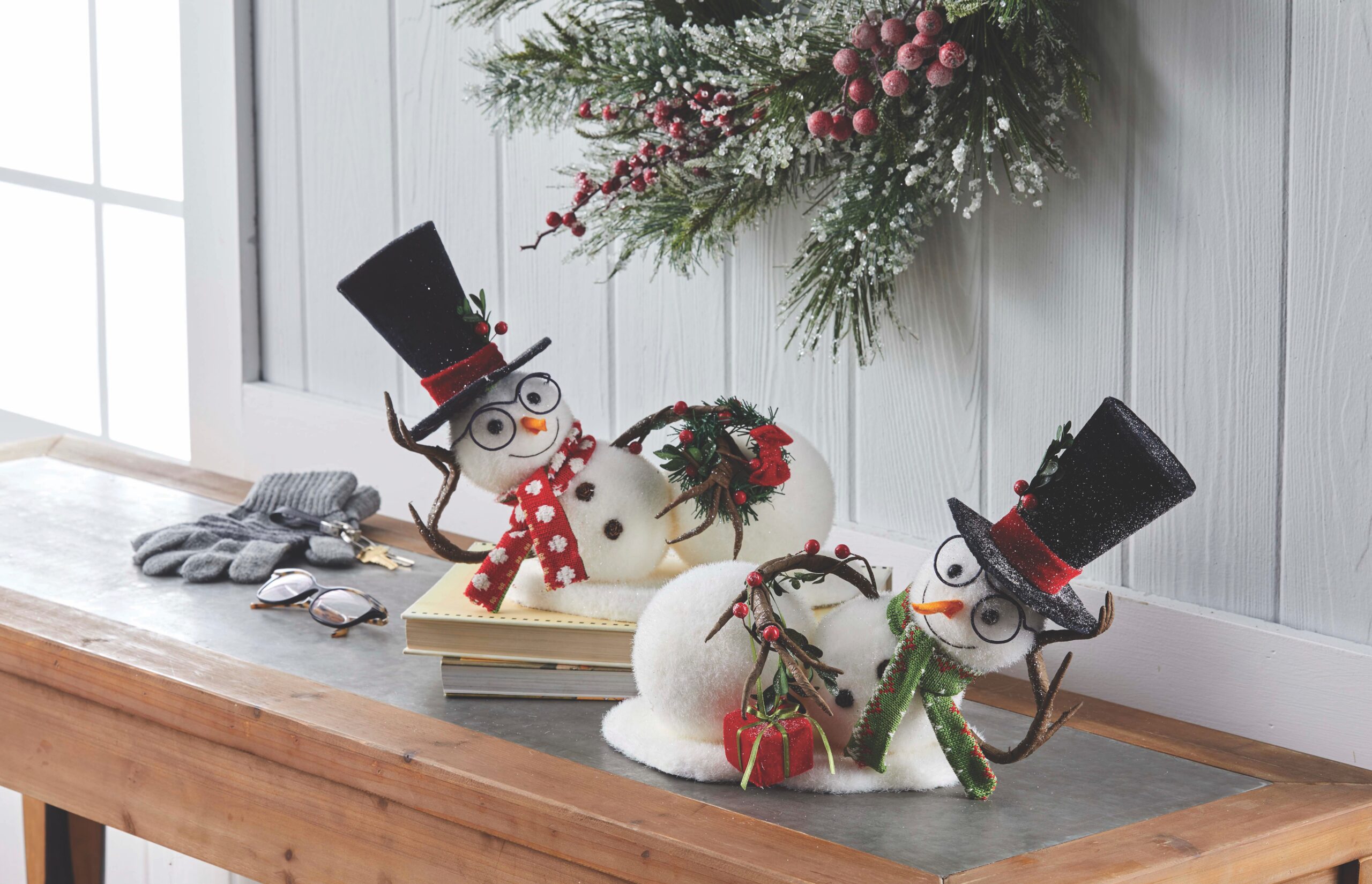 Melrose International Snowman decor