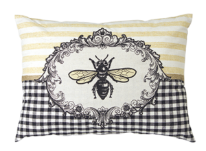 Bee Pillow by Melrose International