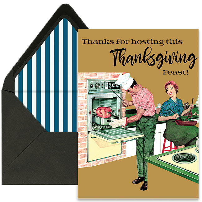 Thanksgiving Host Greeting Card